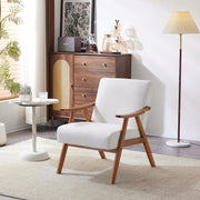 VINGLI AC103 Modern Accent Chair with Rubber Wood Frame