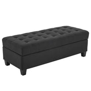 VINGLI 51"  Linen Storage Ottoman Bench