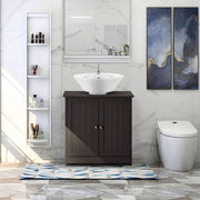  VINGLI Bathroom Wall Cabinet 21x8.5x25 Modern White